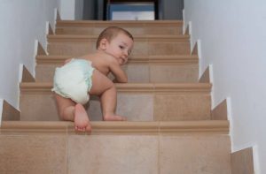 How To Babyproof Narrow Stairs